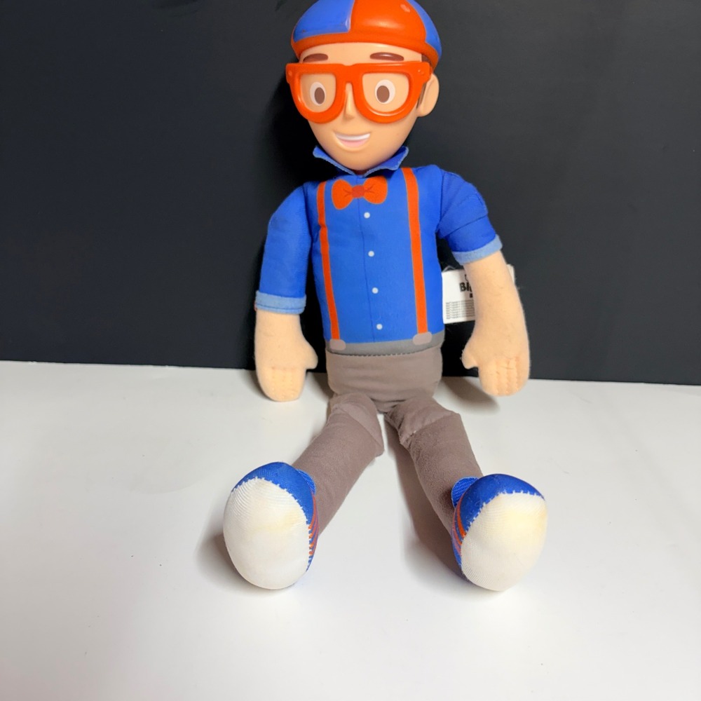 Blippi My Buddy Plush Talking Doll 16 Inch Stuffed Toy Soft Body Hard Head 2020